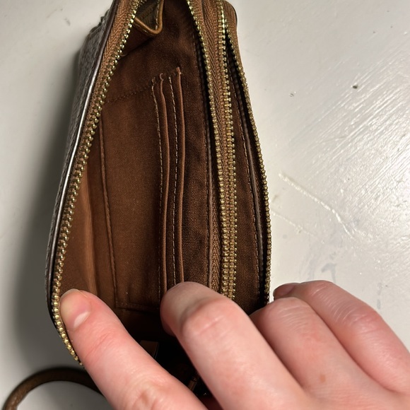 Coach leather wristlet - Picture 3 of 3